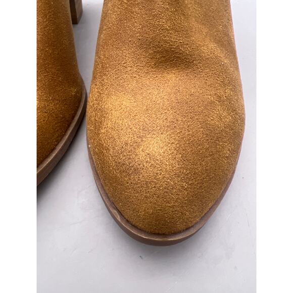 DV By Dolce Vita Caitie Womens Tan Brown Double Side Zip Ankle Booties Size 8 - Picture 8 of 11